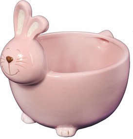 Húsvéti nyuszi kerámia tároló doboz 13cm