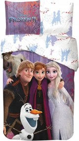 Disney Jégvarázs Magic Team ágyneműhuzat 140×200cm, 65x65 cm