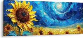 Kép - Festés napraforgó (120x50 cm)