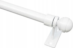 Mini teleszkópos függönykarnis 120 200 Fehér Davi