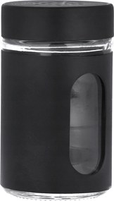 Fűszertartó só-borsszóró üveg fekete