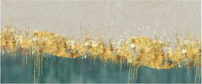 Kép - Textúra arany díszítéssel (120x50 cm)