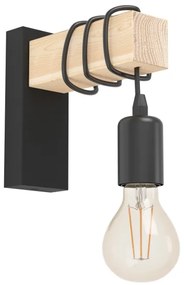 Eglo 32917 - Fali lámpa TOWNSHEND 1xE27/10W/230V