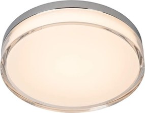 LUCIDE 78151-18-61 PLANO Kerek Mennyezeti Lámpa Ezüst LED IP20