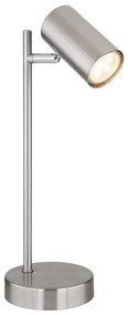 Globo 57910T - Asztali lámpa ROBBY 1xGU10/5W/230V matt króm