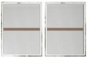 Kép szett kézzel festett részletekkel 2 db-os 50x70 cm Myrtle – Styler