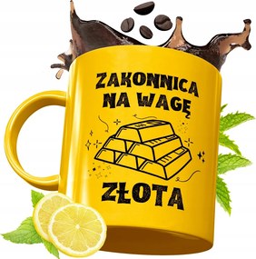 Prémium Arany Bögre Apácáknak Ajándék Nyomtatott Fotóval