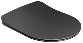 Ravak X01795 - WC-ülőke SoftClose CHROME fekete