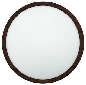 LED mennyezeti lámpatest LED/24W/230V 3000/4000/6500K átm. 30 cm barna