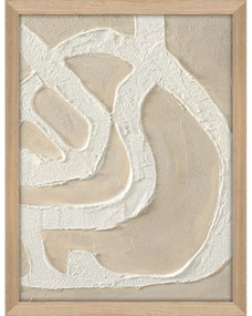 Kézzel festett kép 32,5x42,5 cm Raw organic – Malerifabrikken