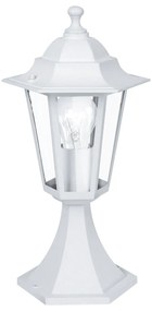 Eglo 22466 Laterna 5 kültéri állólámpa, fehér, E27 foglalattal, max. 1x60W, IP44