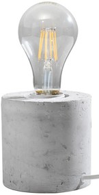 Sollux Lighting Salgado asztali lámpa 1x60 W szürke SL.0680