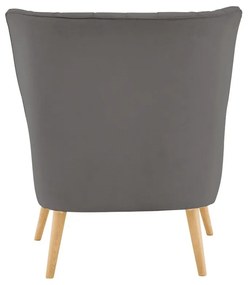 Szürke fotel Zenia - Støraa