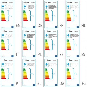 Fekete állólámpa magas állvánnyal