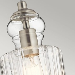 Elstead Lighting RIVIERA KL-RIVIERA-P-B Függőlámpa 1x60W/E27