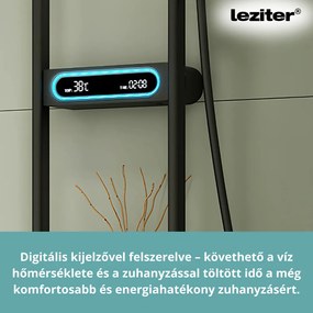 Tropic digitális zuhanyszett termosztátos csapteleppel