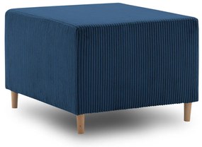 Fireze puff, kordbársony, kék