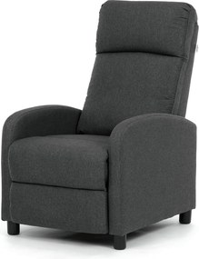Polohovací křeslo, šedá, látka, TV-W3397 GREY2