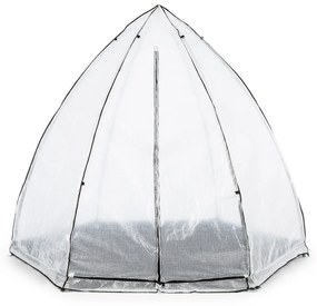 Greenshelter M fóliasátor, teleltető sátor, 240x200cm, acél csövek Ø25mm, PVC