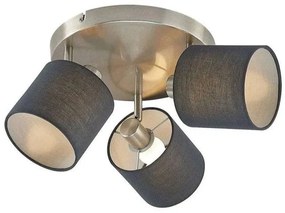 Lindby Darima mennyezeti lámpa három izzós, SZÜRKE