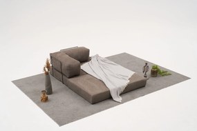 Kétszemélyes kanapé Comfort - Szürke v2