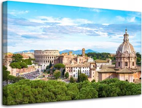 Vászonkép Építészet Róma a Távolból 80X50