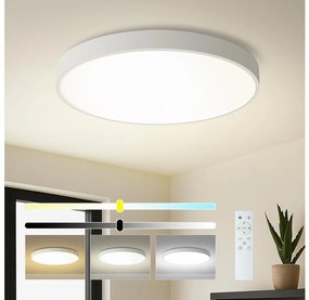 Brilagi - Dimmelhető LED lámpatest POOL SMART LED/100W/230V átm. 80 cm Wi-Fi Tuya fehér + távirányító BRI355