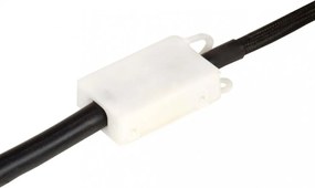 Ezüstszínű kerek ipari függőlámpa 25 w 19 cm e27