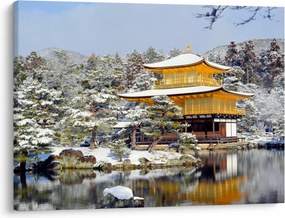 Kép - Kinkakuji, Japán (70x50 cm)