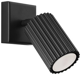 Sollux SL.1578 - Fali spotlámpa KARBON 1xGU10/10W/230V fekete