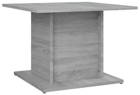 Szürke sonoma színű szerelt fa dohányzóasztal 55,5x55,5x40 cm