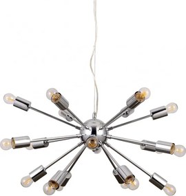 Italux modern vintage csillár theo króm itxad20000-18a