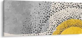 Kép - N⁰3 strand absztrakt festménye (120x50 cm)
