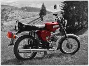 Poszterek 135x100 Piros Simson S51 E