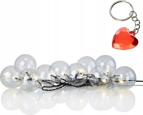 Gömb Fénylánc 10p Led 704202 Markslojd Ajándék