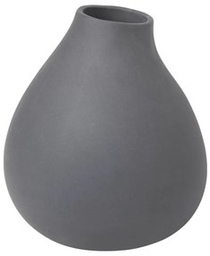 Sötétszürke porcelán váza (magasság 17 cm) Nona – Blomus