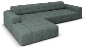 Türkiz sarokkanapé (bal oldali) Chicago – Cosmopolitan Design