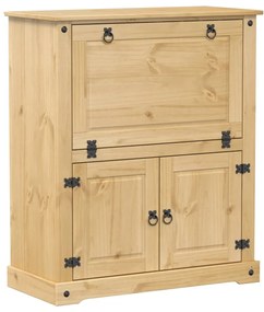 Corona tömör fenyőfa bortároló szekrény 97 x 45 x 114 cm
