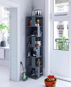 Sarok polc, grafit, KORIND