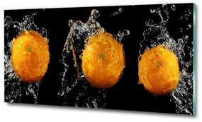 Fali üvegkép Narancs és víz osh-63932923