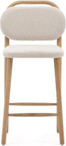 Bézs bárszék (ülésmagasság 66 cm) Helda – Kave Home