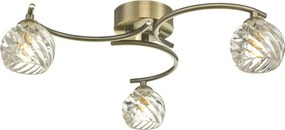 Dar Lighting modern mennyezeti lámpa nakita antik sárgaréz darnak5375-05