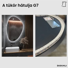 Atipikus tükör LED világítással G7