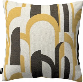 Párnahuzat 43x43 fekete-sárga