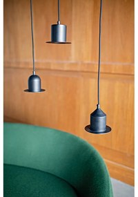 Hat 3 db fekete függőlámpa - EMKO