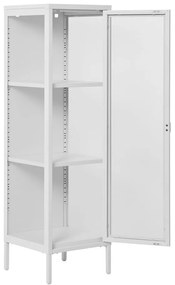 Fehér fém tálalószekrény 40x140 cm Brisbane – House Nordic