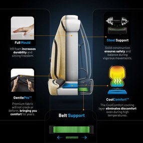 Játék szék Diablo X.Eye Prime Broken Gold Normal Size