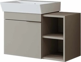 Likya mosdószekrény, homokkő, 72 cm