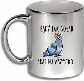 Ezüst Bögre Ajándék Különböző Alkalmakra, Vagy Mint Egy Galamb