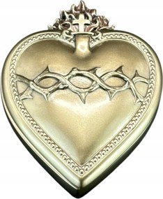 Jézus szíve ékszerdoboz tövisekkel Veronese WU77606A4